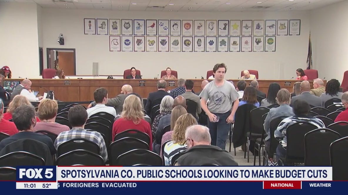 Spotsylvania County Public Schools' late night vote on budget cuts